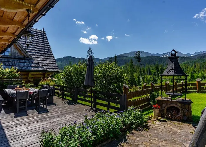 Alpesi faház Z Kominkiem I Sauna W Gorach - Pod Jeziorem