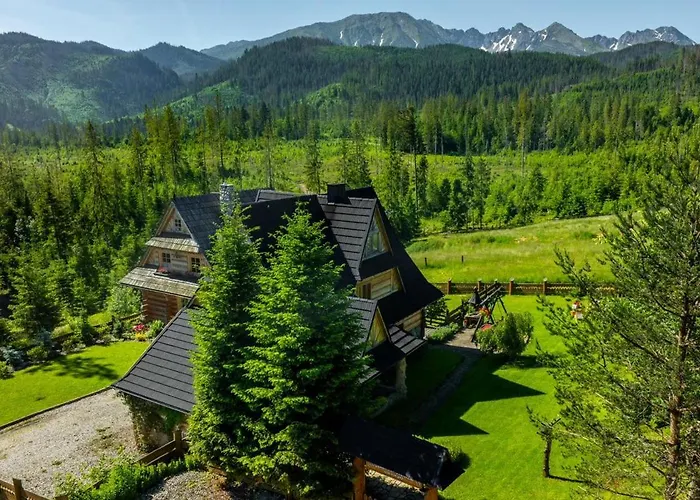 Alpesi faház Z Kominkiem I Sauna W Gorach - Pod Jeziorem *