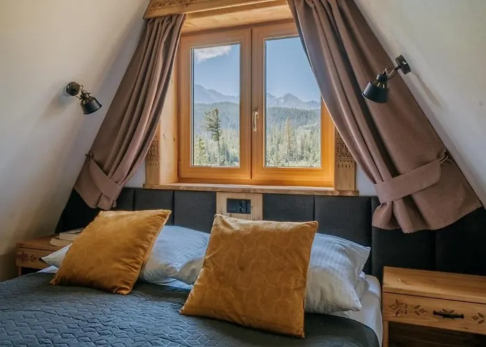 Alpesi faház Z Kominkiem I Sauna W Gorach - Pod Jeziorem *