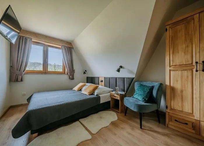 Z Kominkiem I Sauna W Gorach - Pod Jeziorem Alpesi faház Murzasichle