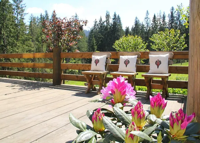 Alpesi faház Z Kominkiem I Sauna W Gorach - Pod Jeziorem