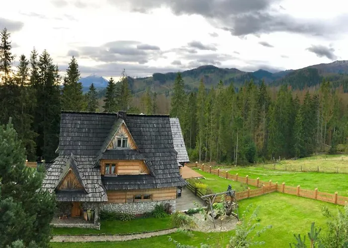 Alpesi faház Z Kominkiem I Sauna W Gorach - Pod Jeziorem Murzasichle